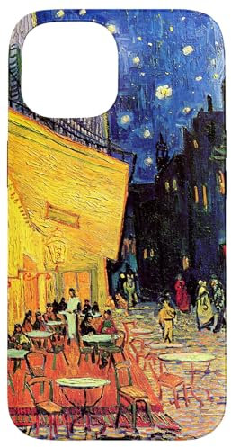 Night Cafe Terrasse auf dem Place du Forum von Vincent van Gogh Hülle für iPhone 15