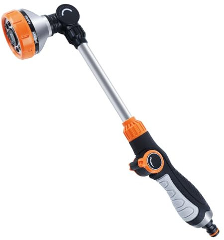 Arroseur de jardin à suspendre - Pistolet d'arrosage - Douchette de jardin - 8 modes de pulvérisation - Arrosage - Buse de pulvérisation amovible - Pour arrosage de jardin