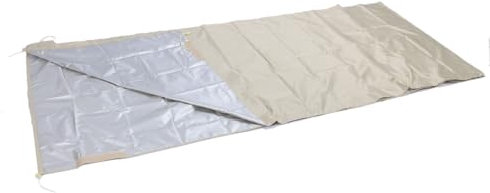 Septpenta Pool Solar Reel Cover, UV Protective Pool Solar Blanket Cover with Drawstring and Hook and Loop Closure (Beige)