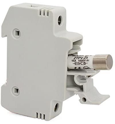 MOOEDJKL 5Set 15A 1000V DC PV Solar Fues 10x38 GPV mit PV-Sicherungshalter