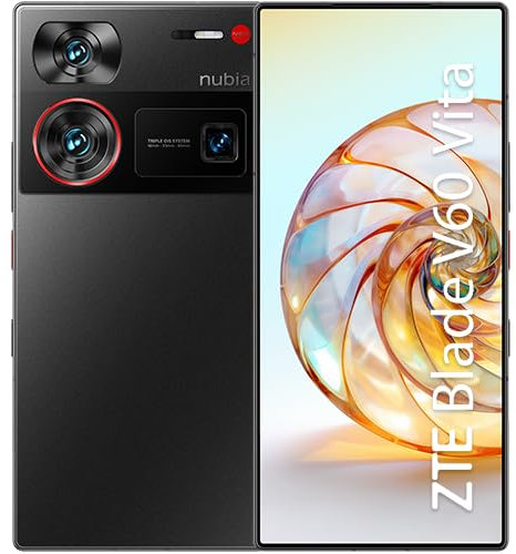 ZTE nubia Z60 Ultra 5G - Smartphone Android 14, 6.8 OLED FHD+, 50MP Tripla Fotocamera, 16GB RAM, 512GB ROM, Snapdragon 8 Gen 3, Batteria 6000mAh, Ricarica Veloce 80W, Display 120Hz, Impermeabile IP68