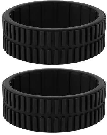 OTOTEC Ersatzreifen für Reinigungsroboter, Gummi, kompatibel mit i-Robot Braava Jet 240 241 244, kompatibel mit Mint 4200 4205 Roboter, 2 Stück