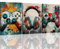 TANWYTQFAEH Framed Gaming Posters Wall Art Decor Watercolor Colorful Neon Gamepad Canvas Painting Pictures Prints for Boys Room Kids Cool Game Bedroom for Boys Decoration (color B, 30x40 cm, Framed)