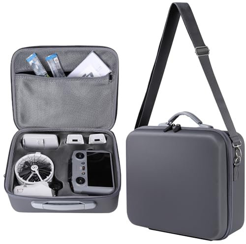 Tasche für DJI Flip – Schützende Hartschalen-Tragetasche mit Aufbewahrungstasche für DJI Flip Fly More Combo, viel Stauraum passend für sämtliches DJI Flip Drohnenzubehör