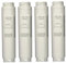 Compatible For Bosch， Refrigerator Water Filter For 644845、740560、9000194412、740560，Compatible For Haier， 0060820860，Compatible For Miele， KWF1000(4pcs)