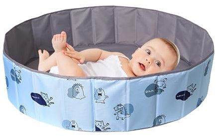 Piscina per palline pieghevole | Piscina creativa per animali domestici, portatile e riutilizzabile per bambini, cani, gatti, uso interno ed esterno