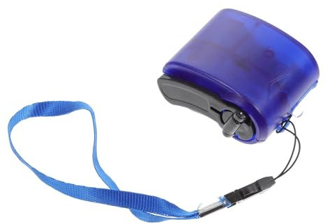 NUOBESTY Notfallladegerät USB Hand Tragbares Handladegerät für Telefon Leicht Kompakt für Eignet Sich für USB Fähige Geräte für Reisen Notfälle