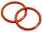 YUQIWANG(レインキのお店) Joint torique en silicone rouge VMQ OD 10 mm ~ 80 mm CS 3/3,5/4/5 mm Joint d'étanchéité de qualité alimentaire Joint isolé étanche(OD 36MM-10PCS_CS 3.5MM)