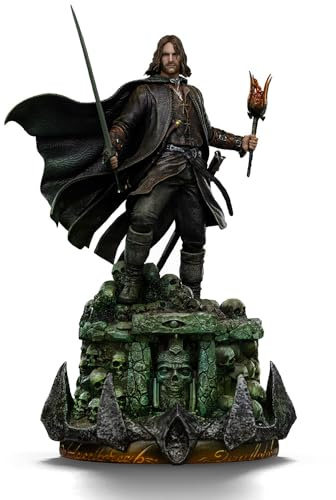 Iron Studios Sammelfigur Art Scale 1/10 Aragorn entfesselt Der Herr der Ringe Polystone Mehrfarbig 31,5 cm