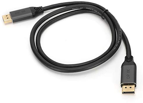 DriKou DisplayPort to DisplayPort Cable 1.4,8K 240Hz Audio Video Cable 1M for PC TV