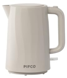 Pifco Ripple Electric Kettle, 1.7L, Natural White, 360° Base