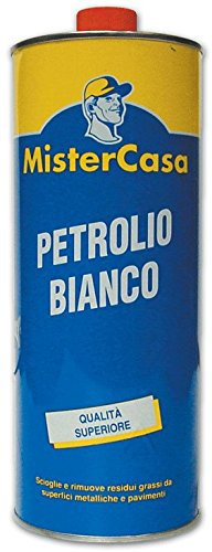 PETROLIO BIANCO lampant 1 LT PER PULIZIA CATENA MOTO TRASMISSIONE TORCIA LAMPADA