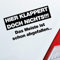 Hellweg Druckerei Hier klappert doch Nichts! Das meiste ist Schon abgefallen! Auto Aufkleber Sticker Heckscheibenaufkleber