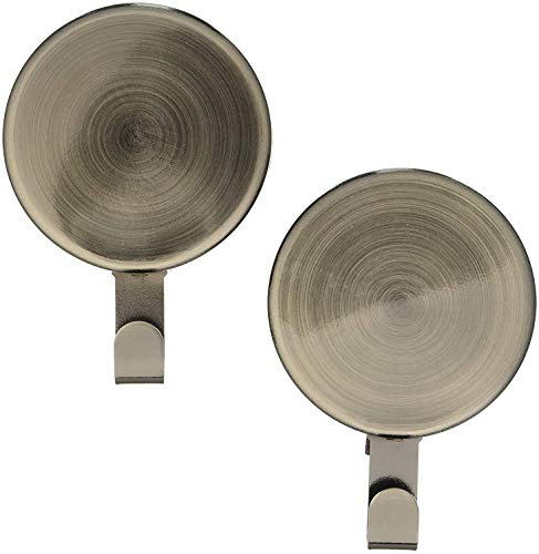 Bullseye Office Super Strong Bronze Magnetic Hook - 10 lb Capacity Perfect for Holding Wreaths, Coats, Keys and Other Household Items. (2 Pack)