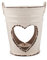 pajoma Keramik Duftlampe ''Old Romantic'' Groß, H 13 cm in Beige