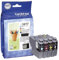 Brother LC-3217 Tintenpatronen Value Pack mit Mehrfarbig (Schwarz, Cyan, Gelb und Magenta)
