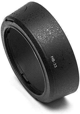 Fotover HB-33 Gegenlichtblende Sonnenblende Streulichtblende Ersatz kompatibel mit Nikon AF-S DX18-55mm F3.5-4.5G ED Objektiv