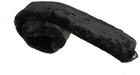 Rhinegold 0 Luxe Girth Sleeve-Black Gurtärmel, Schwarz, Einheitsgröße