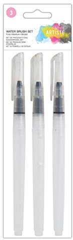 Artiste Water Brush Set - 3 Pack