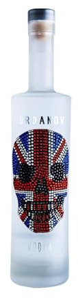 Iordanov Union Jack Skull Vodka, 70 cl