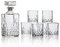 Whisky Set aus Glas, 7er Set