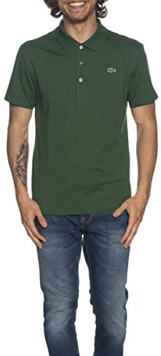 Lacoste Yh4801 Polo, Green, XS Uomo