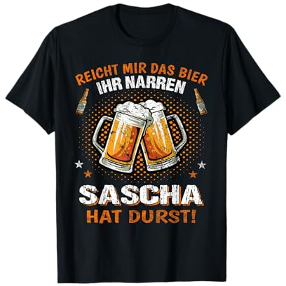 Name Sascha Vorname Feier T-Shirt