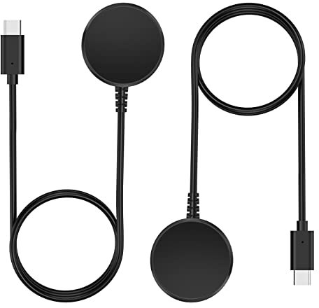 [2-Pack] USB-C Charger Cable for Samsung Galaxy Watch 5 40MM 44MM/ Samsung Watch 5 Pro, Replacement Charging Cable Compatible with Samsung Watch 5 Series (3.3ft/1M）