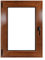 ECOPROF Kellerfenster | Langlebiges Kunststoff-Fenster | Maße 70x90 cm (700x900 mm) | Dreh-Kipp Fenster DIN Links | Farbe: Goldene Eiche doppelseitig | 70mm Profil