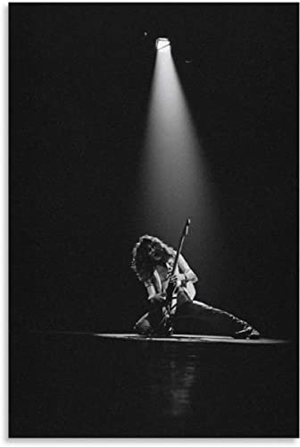LBMED Leinwand Malerei Bild Legendärer Gitarrist Eddie Van Halen (16) für Wohnzimmerdekoration Poster Wandkunst Bilder Und Drucke 15.7x23.6(40x60cm) Kein Rahmen