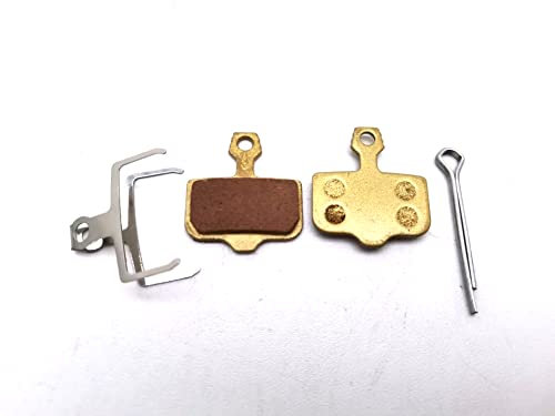 SPEDWHEL Brake Pads Replacement Parts for HIMO Z20 Electric Bike Caliper Brake Disc Braking Accessories (1 Paar Golden)