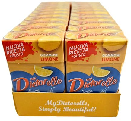Caramelle Sperlari Dietorelle Gusto Limone Senza Zucchero 20 Astucci da 27 g