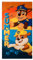 United Labels Paw Patrol Strandtuch für Kinder, Bunt, Chase Rubble Summer, 140 x 70 cm, Handtuch aus 100% Baumwolle, Badetuch für Strand Schwimmen
