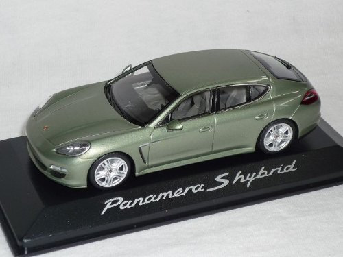 Generisch Porsche Panamera S Hybrid GrÜn 1/43 Minichamps Modell Auto Modellauto
