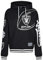 Recovered Hooded Sweatshirt - NFL - Las Vegas Raiders 'Raider Nation' Black L