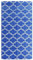 vidaXL Outdoor Teppich, Gartenteppich Beidseitig, Balkonteppich Terrassenteppich UV-beständig, Läufer Teppich für Balkon Terrasse, Blau 80x150cm PP