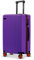 ETERNITIVE - Valigia Media Rigida in ABS, 65,5 x 43,5 x 26,5 cm 60L, Trolley Con Lucchetto TSA, Bagaglio Con 4 Ruote a 360°, Durevole, Viola