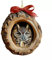 Wisafory Weihnachtsbaumschmuck Acryl Tier Dekor Weihnachtsbaum Anhänger mit Tiermuster 2D Acryl Weihnachtsdeko Eule Waschbär Ornament für Urlaub, Party, Weihnachtsdeko Eule AA(ohne Bogen)