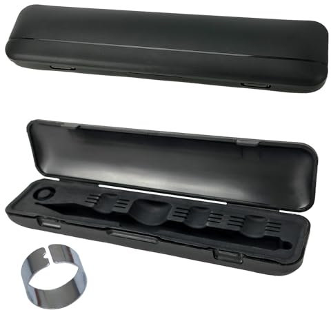 YYMT Stylus Case, Black Pens Storage Case Box for Wac series and SAM, BOO series Drawing Tablet Pens, Digital Tablets, Protective case Holder for Graphic Tablet Pen Tips with 1 Replacement Tip Clip