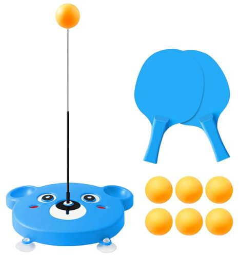 Rebound Table Tennis Trainer, Flexible Table Tennis Training Devices, Portable Table Tennis Trainer, Elastic Indoor Table Tennis Trainer, Table Tennis Training Set, Table Tennis Training Device