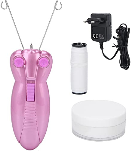 Epilazione facciale con filo per donne, epilatore elettrico da donna con filo, epilatore elettrico con filo, epilatore per viso e corpo