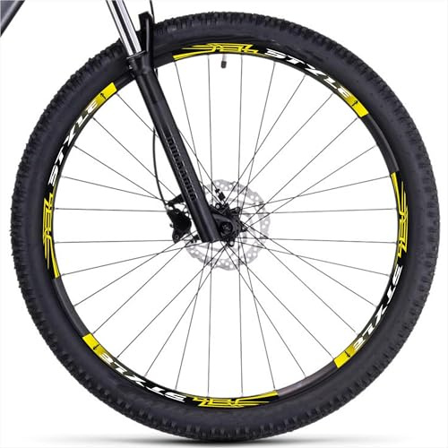 Decalart Kit Aufkleber Radreifen Fahrrad Sticker laminiert MTB Kratzerschutz -Sporting Bike Rennrad Tattoo Orientalischer Stil 26 27,5 28 29 Zoll L051 (Modell 2, 28-29 Zoll)