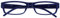 The Reading Glasses Company Die Lesebrille Unternehmen Blau Schwarz Leicht Komfortabel Leser Herren Damen Lesehilfe R32-3 +3,50