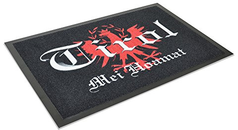 WohnDirect Fußmatte Tirol – Fussmatte Innen rutschfest und waschbar – Schmutzfangmatte/Fussabtreter/Fussabstreifer 50x70 cm