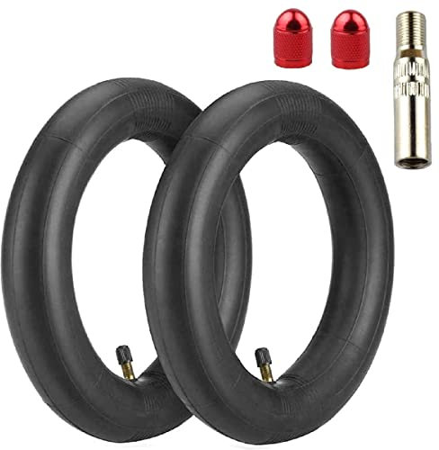 aibiku E Scooter Schlauch 8 1/2 x2 l für Elektroroller, Verdickt, Langlebig, Luftdicht Stoßdämpfend | 8,5 Zoll Schlauch für Xiaomi M365, Pro, Pro 2, 1S, Essential, Mi 3 Roller und 50/75-6.1 Reifen