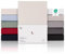 Blumtal® Premium Topper Spannbettlaken 160x200cm Jersey - Oeko-TEX zertifiziertes Spannbettlaken Topper bis 10cm - Elfenbein