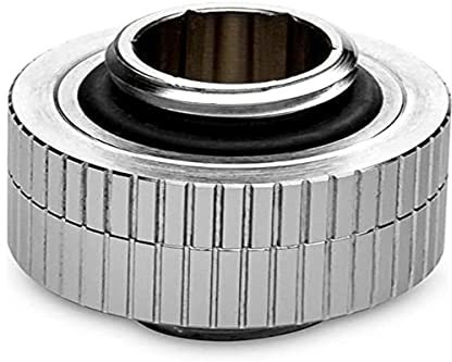 Odestar EK-Quantum Torque G1/4 Verlängerung gerade MM 14 - drehbar, Nickel, 5.25 inches, Wasserkühlungsextender, Desktop, Grafikkarten