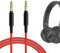 GEEKRIA Cavo audio compatibile con Jabra Move Style Edition, Elite 85h, Fidelio L3, A4216, H6506, SHP9500 Cavo per cuffie, cavo stereo sostitutivo da 1/8 (3,5 mm) a 3,5 mm (4 piedi/1,2 m)