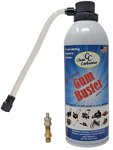 CleanCarburetor GumBuster Carburetor Cleaner + Purge Valve Kit