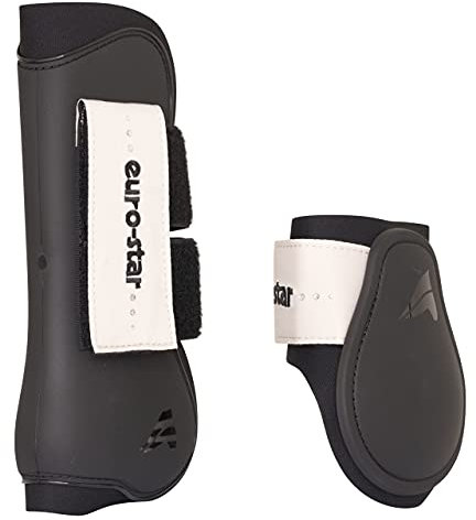 euro-star Gamaschen und Streickappen Set Diamond VB/WB schwarz